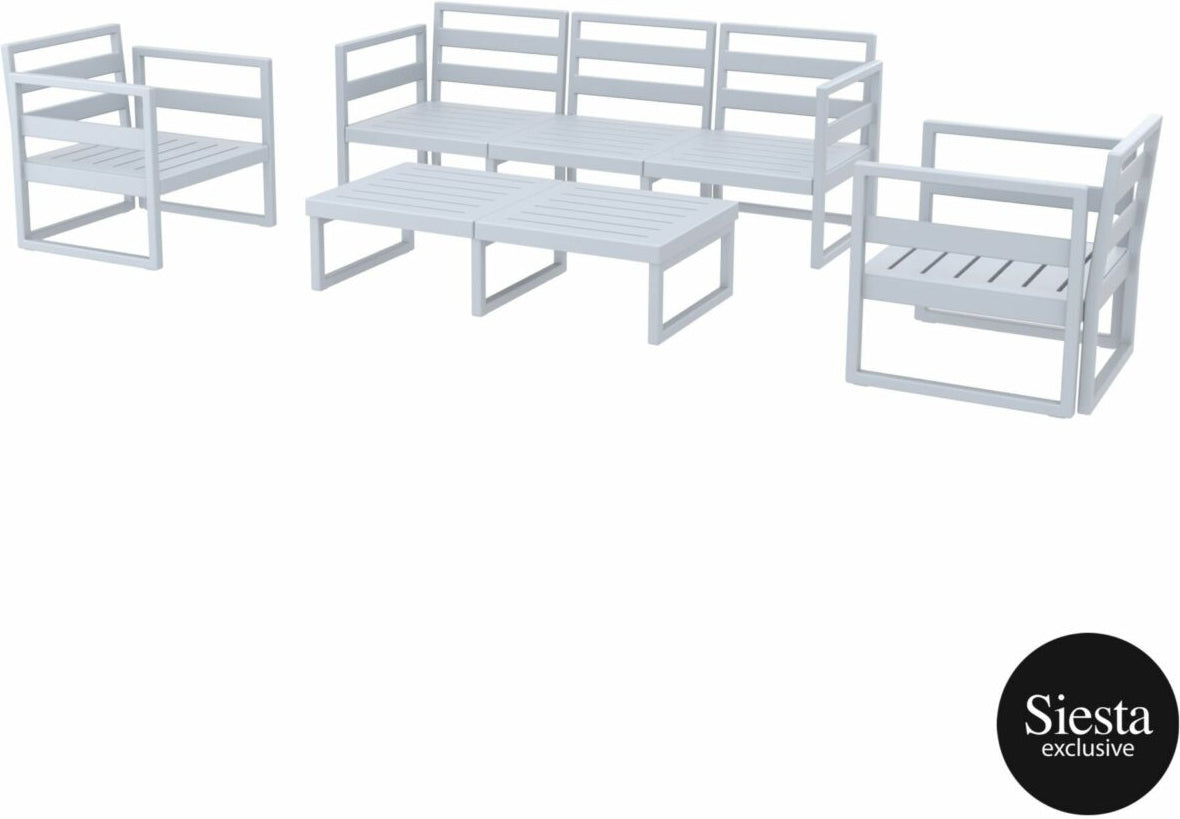 Mykonos Lounge Set XL - No Cushions