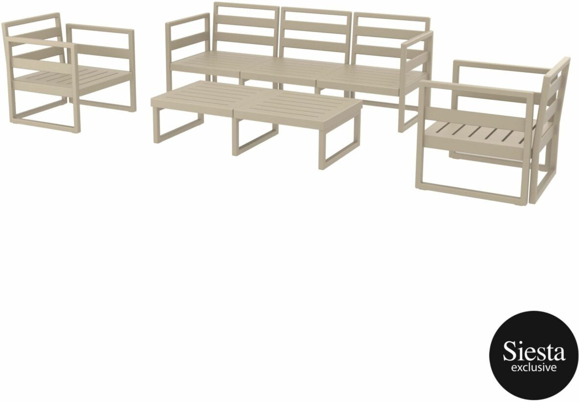 Mykonos Lounge Set XL - No Cushions