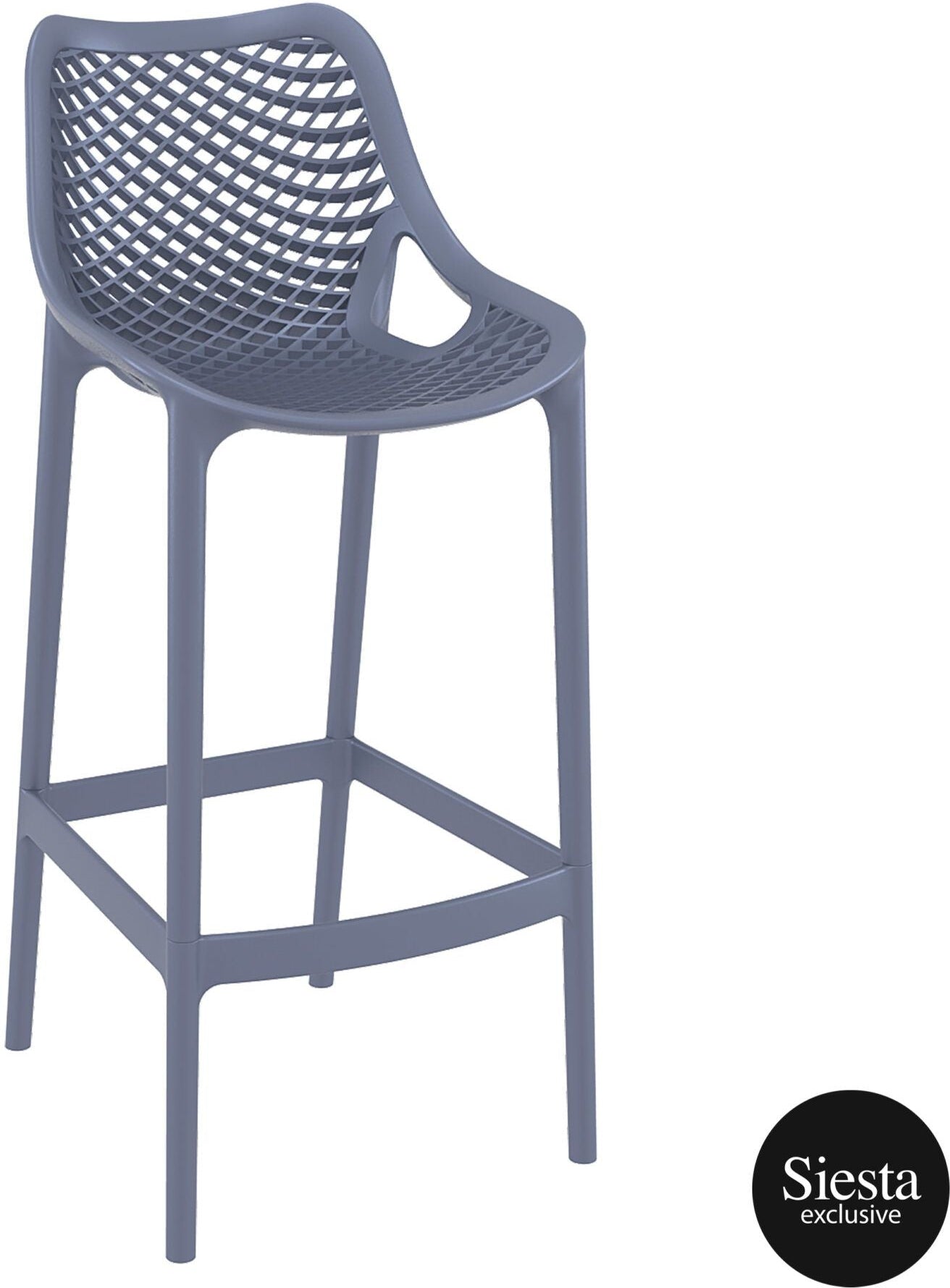 Sky Bar Table 3 Piece Set with Air 75 Barstools