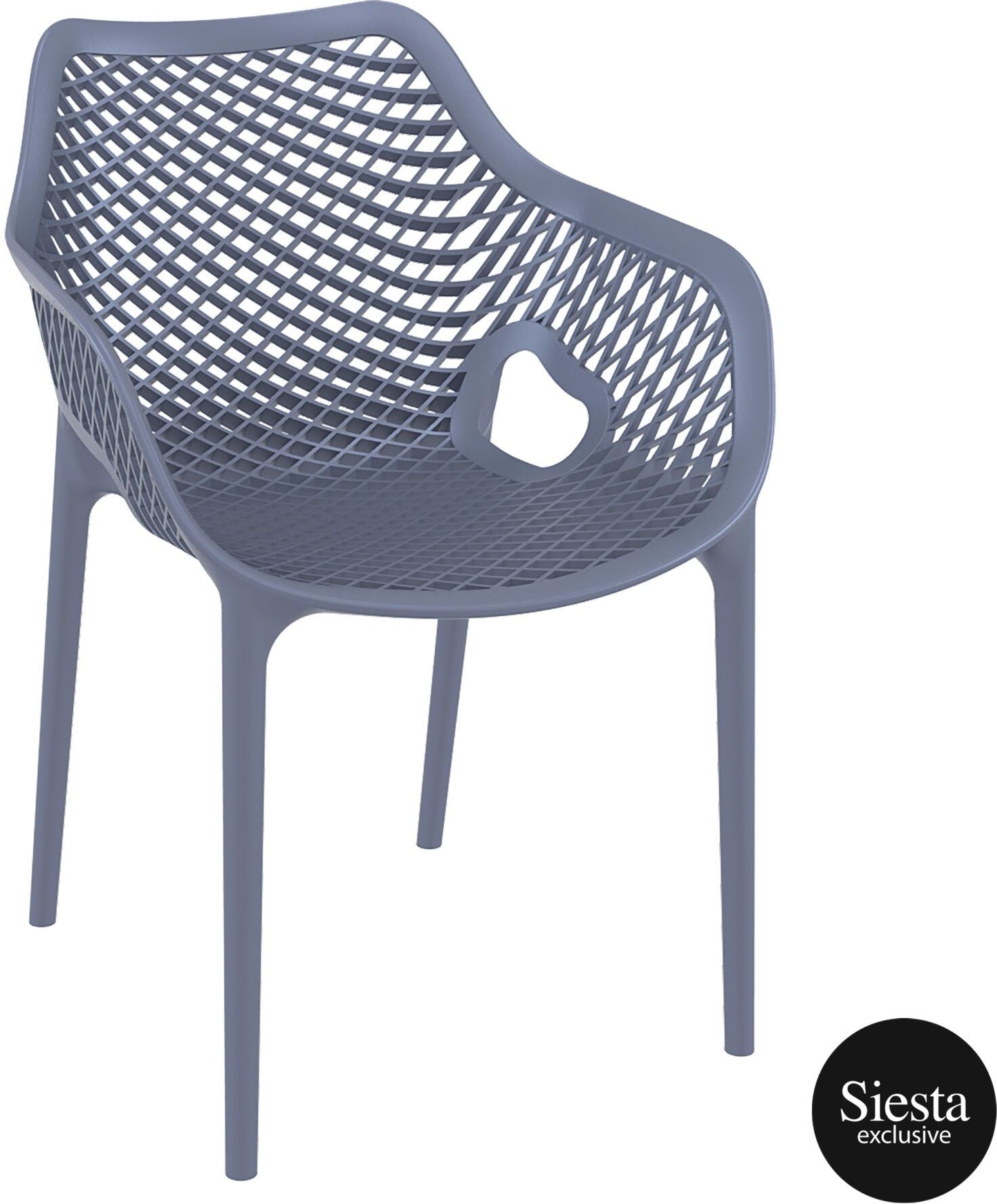 Vegas 10 Seater Dining Set with Air XL Armchair