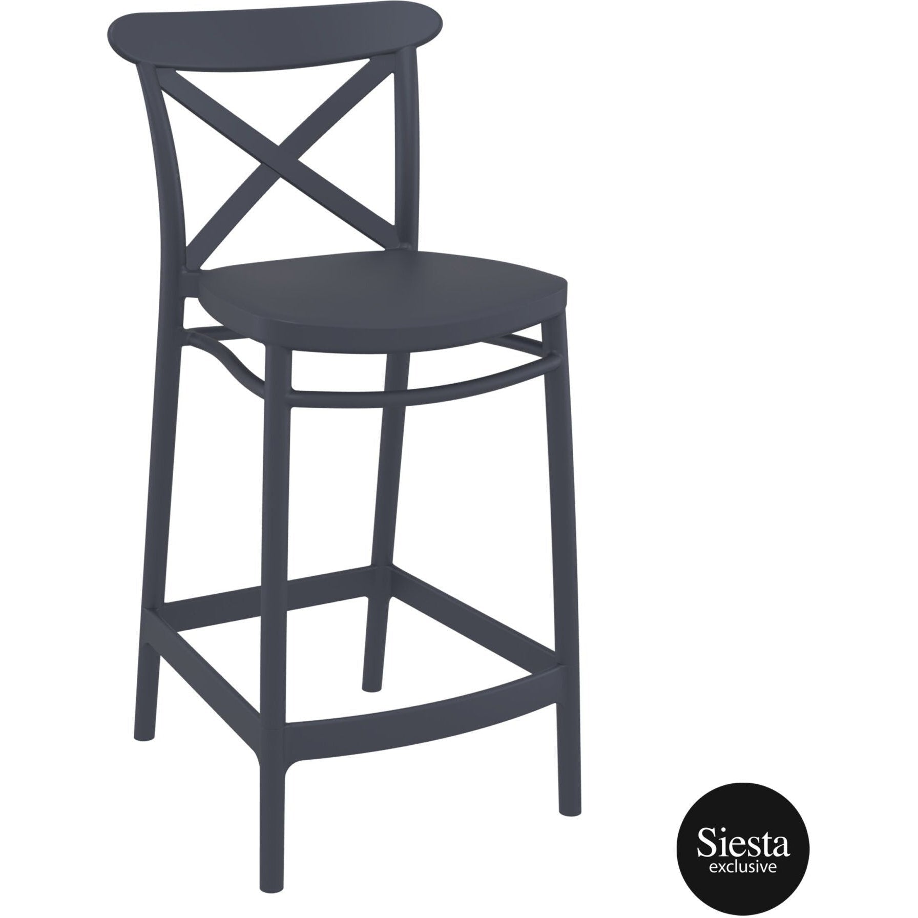 Cross Bar Stool 65