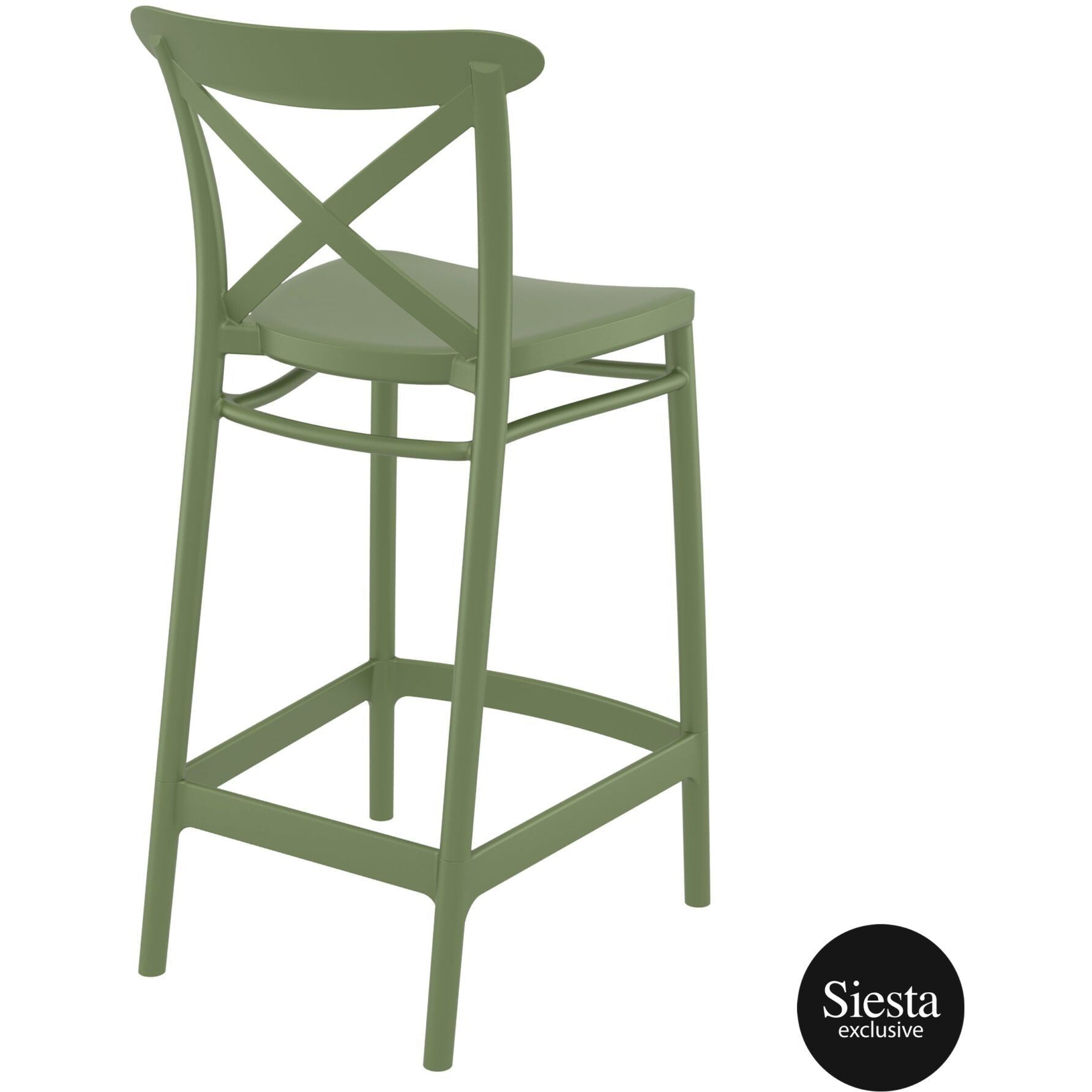 Cross Bar Stool 65