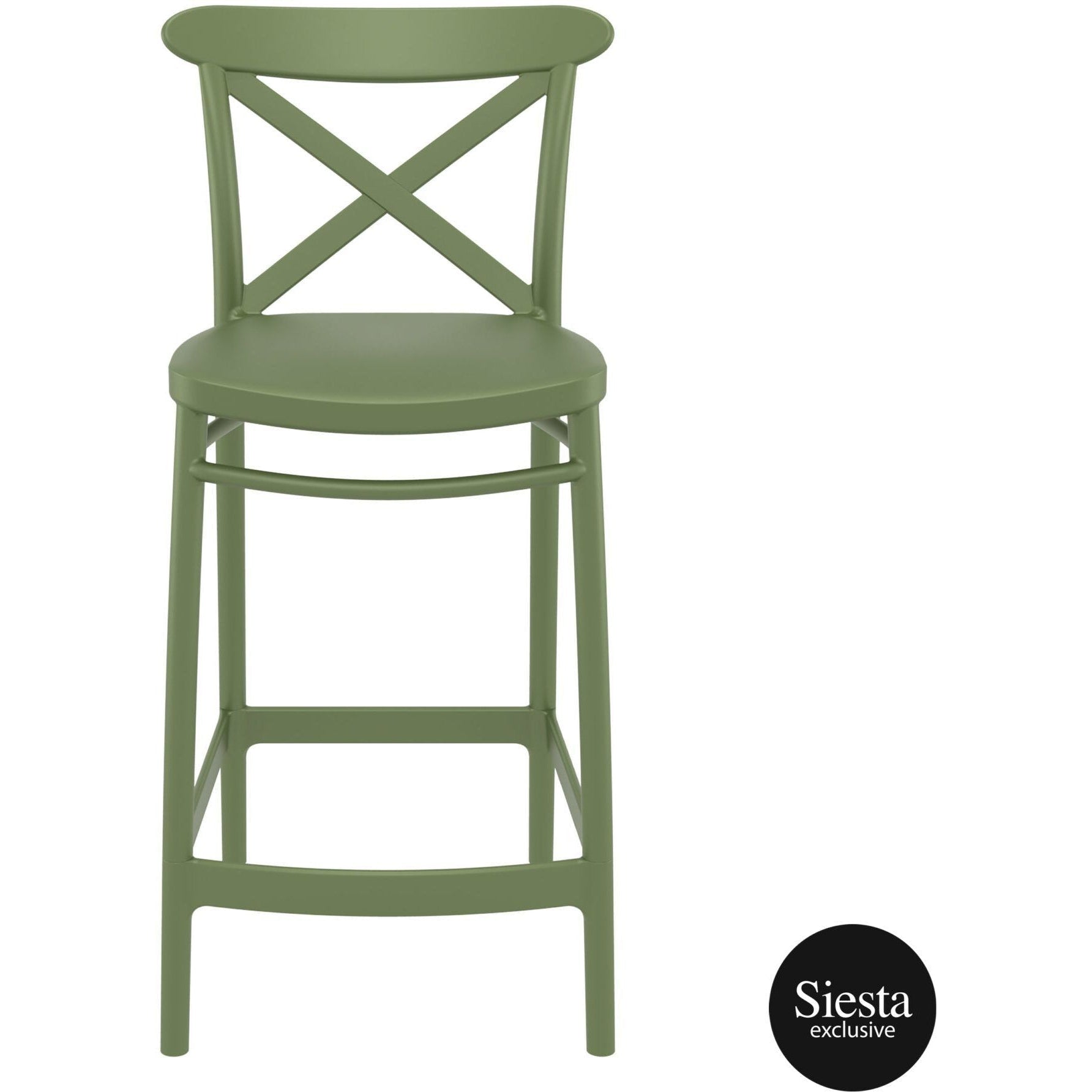 Cross Bar Stool 65