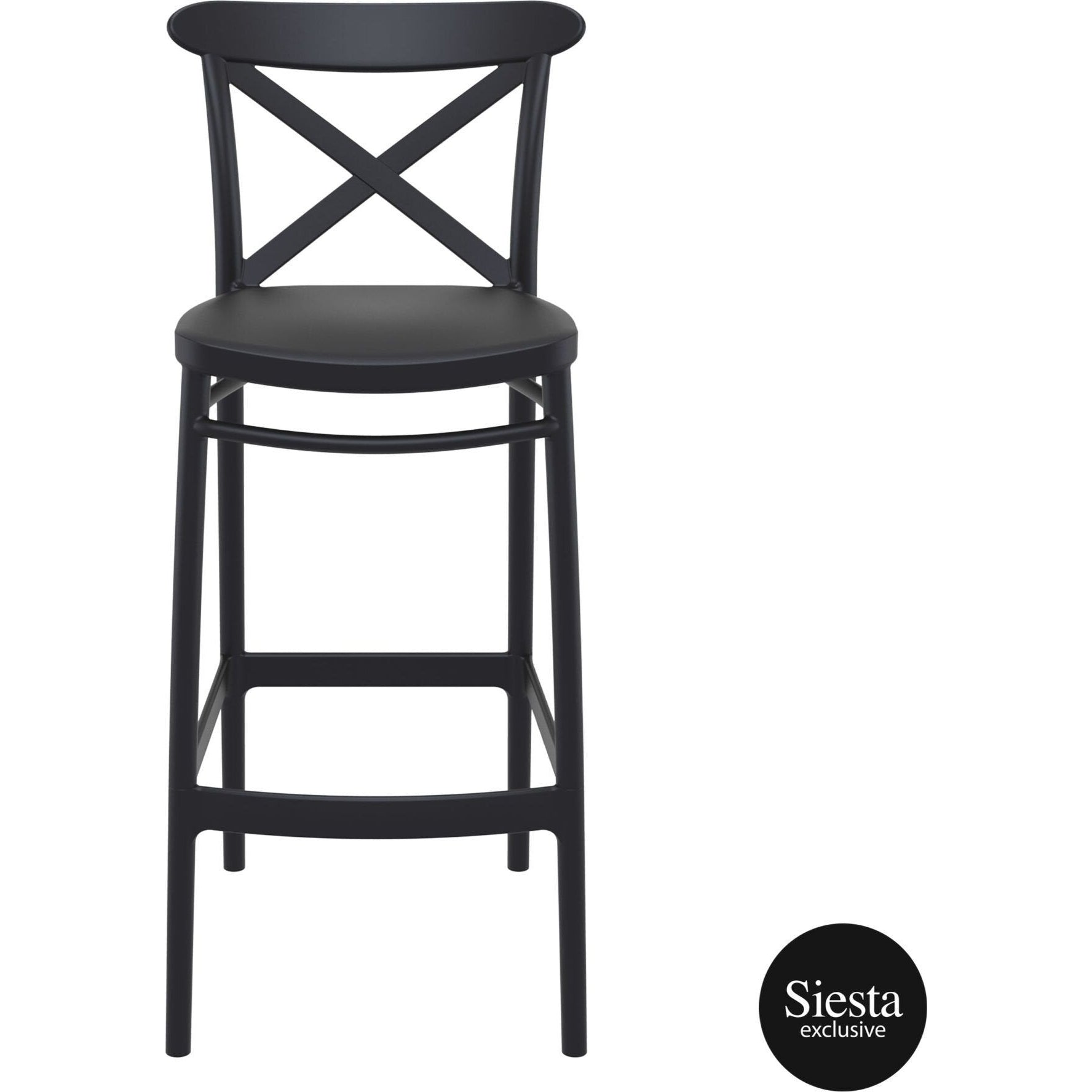 Cross Bar Stool 75