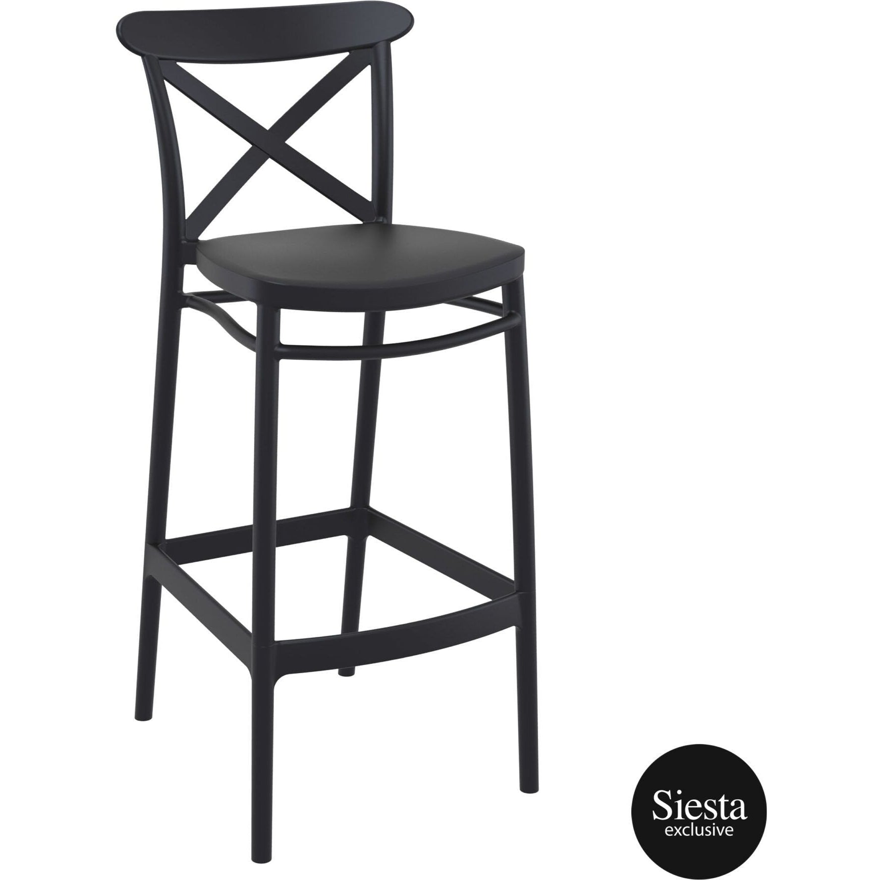 Cross Bar Stool 75