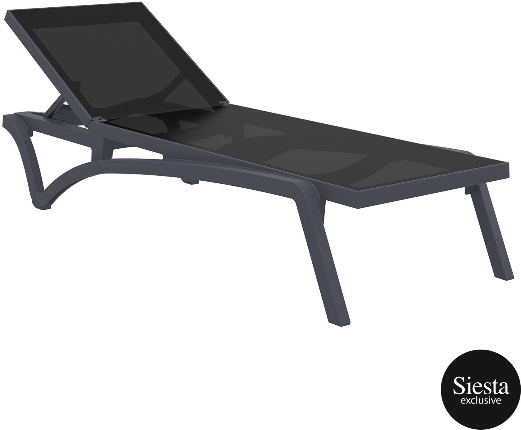 3 Piece Pacific Sun Lounger with Ocean Side Table Package