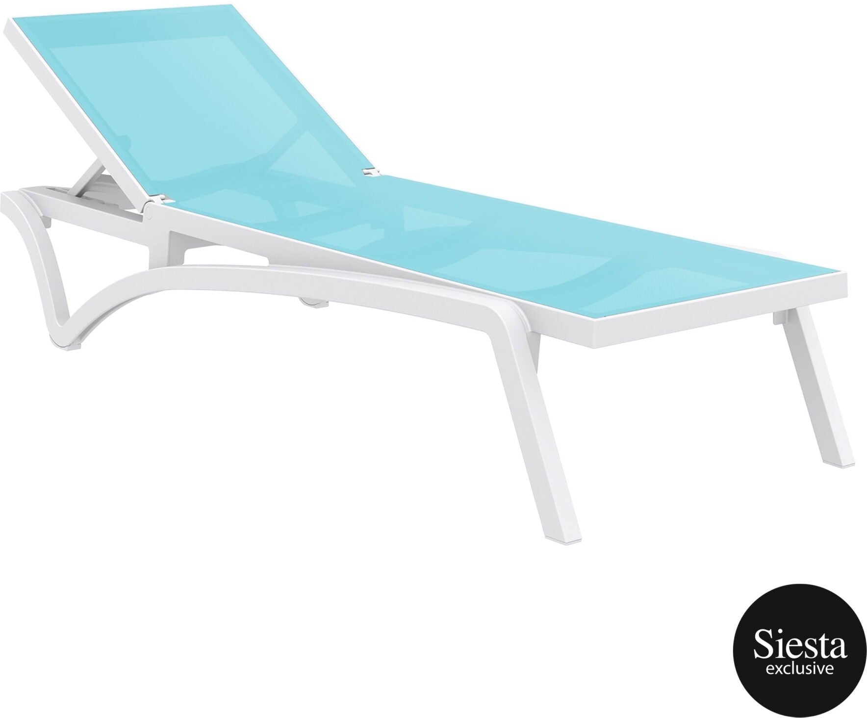 3 Piece Pacific Sun Lounger with Ocean Side Table Package