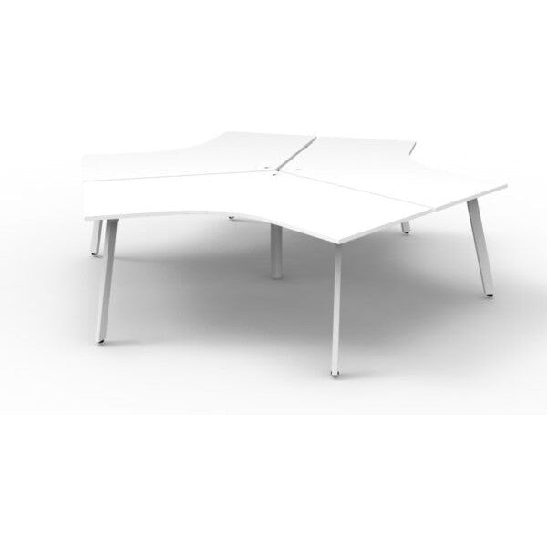 Infinity 120 Degree Workstation – Eternity Leg