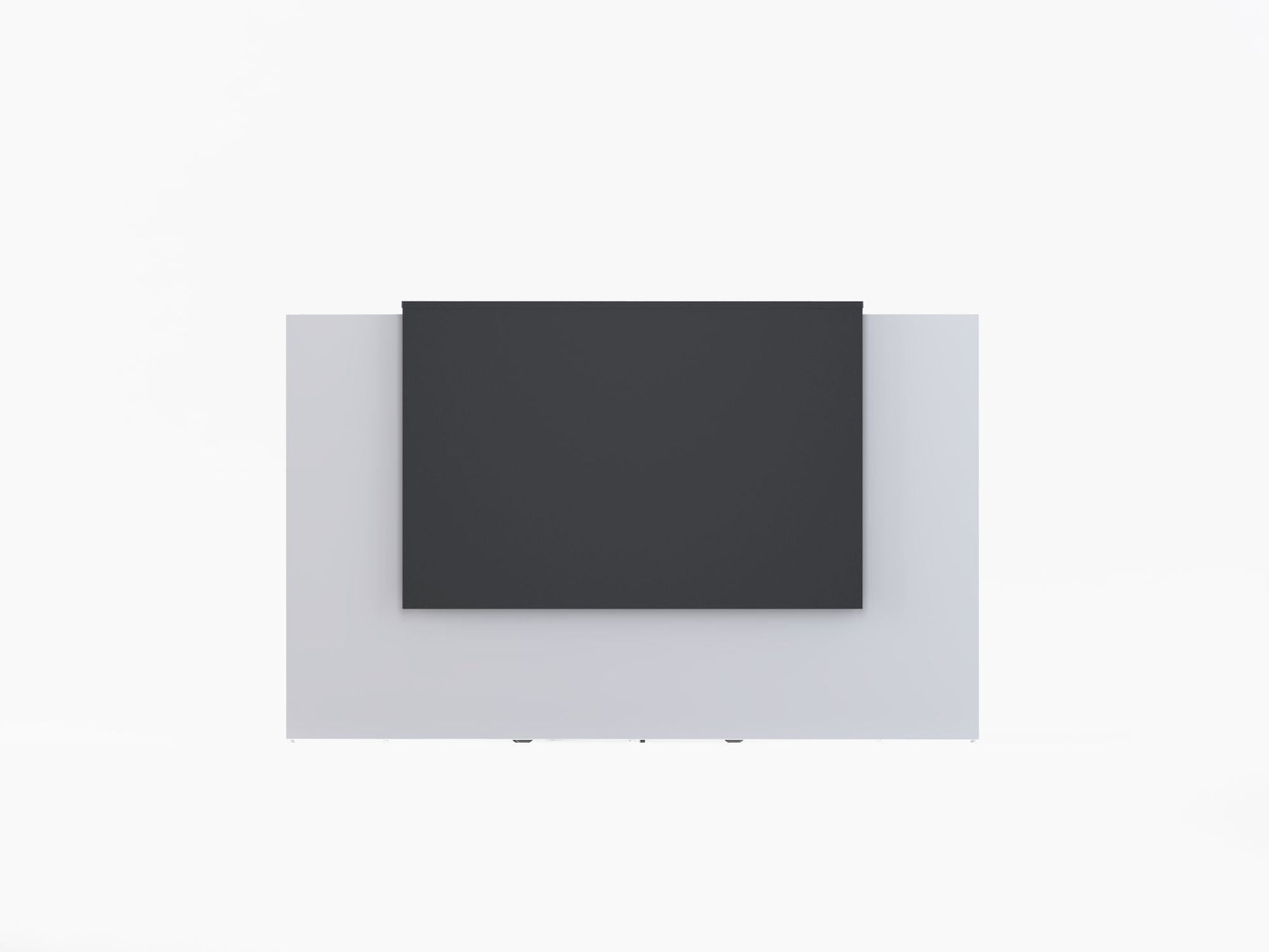 White Sorrento Reception Counter