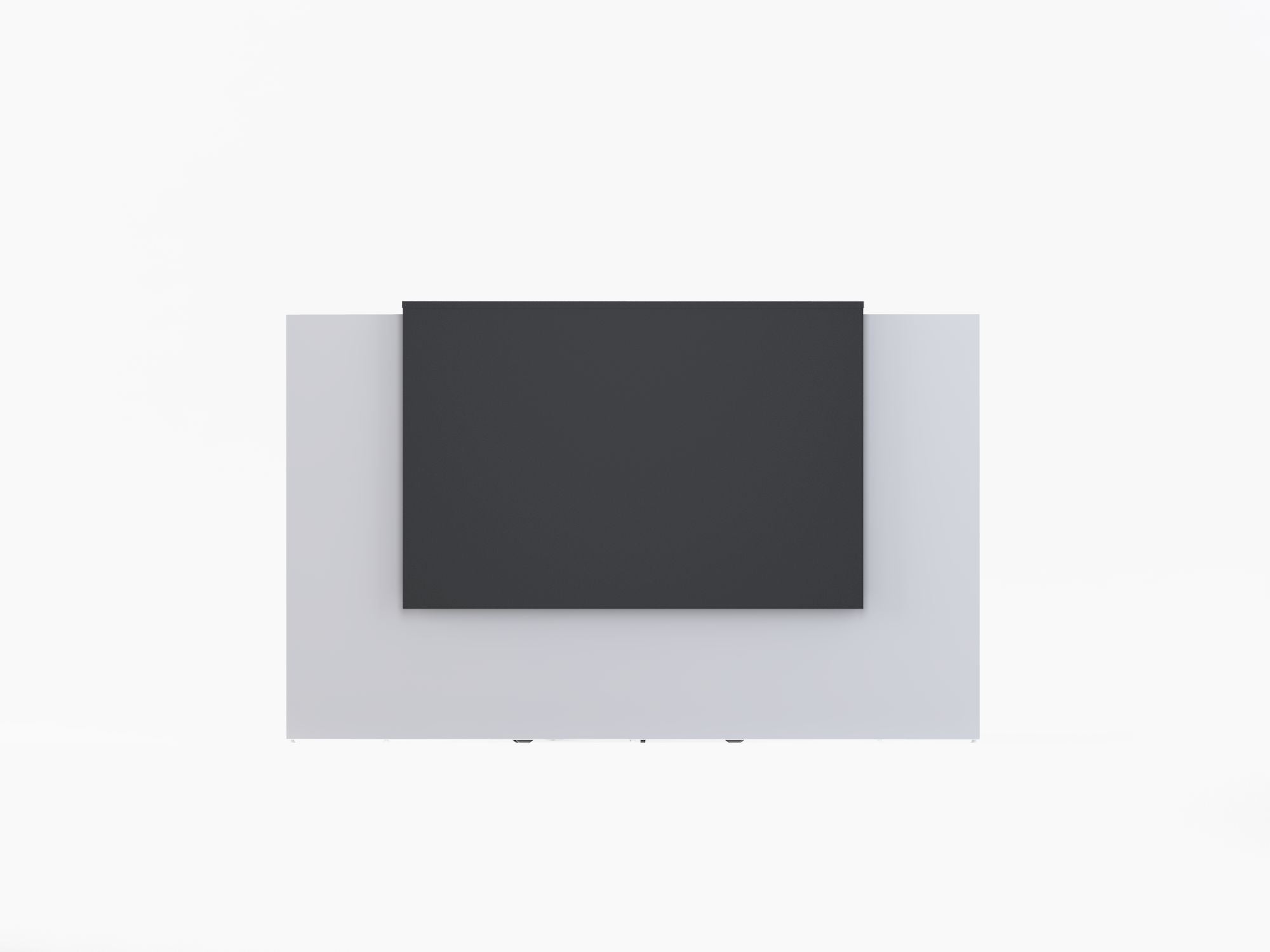 White Sorrento Reception Counter