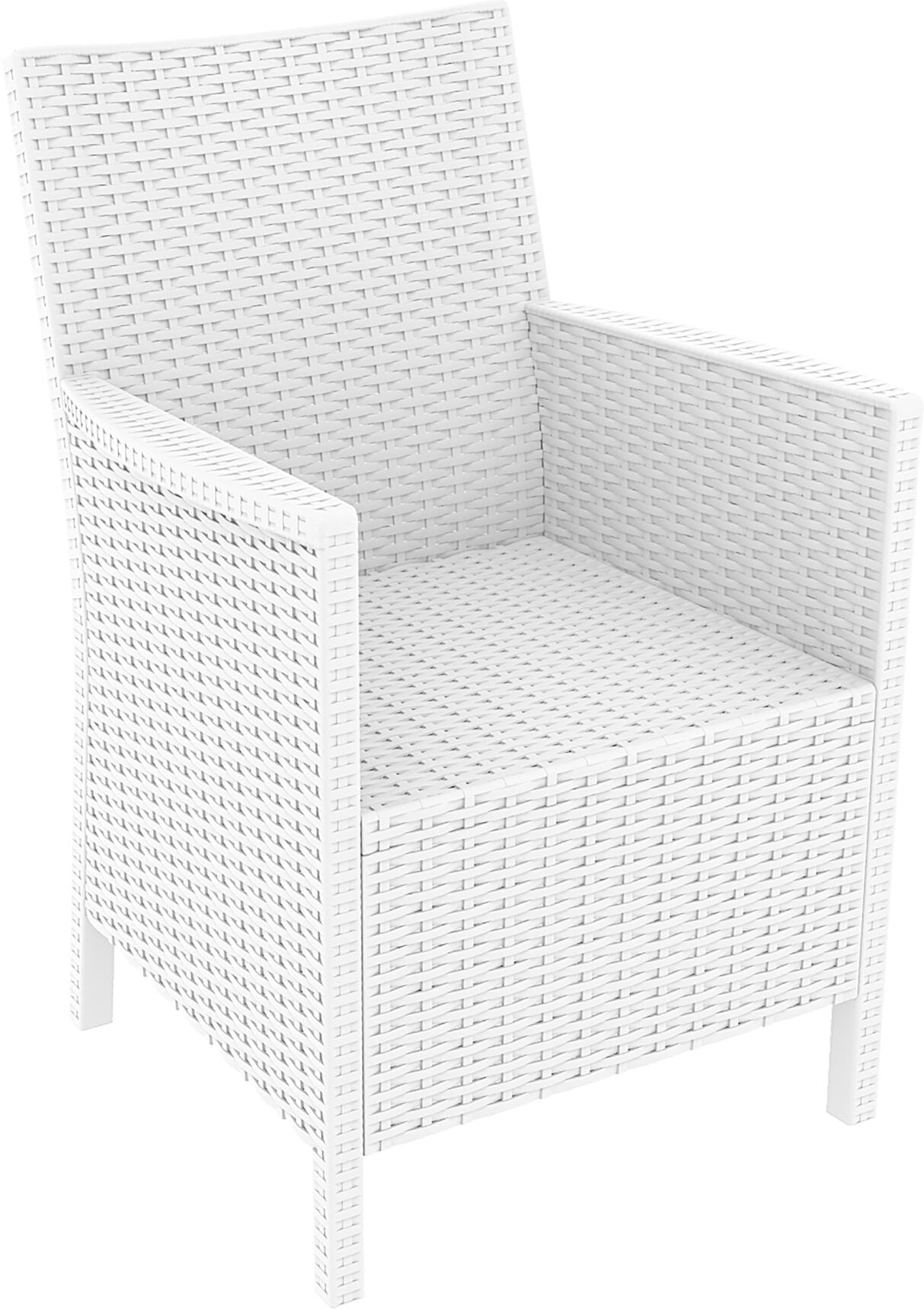 Vegas Table Outdoor 8 Seater Dining Setting with California Armchairs