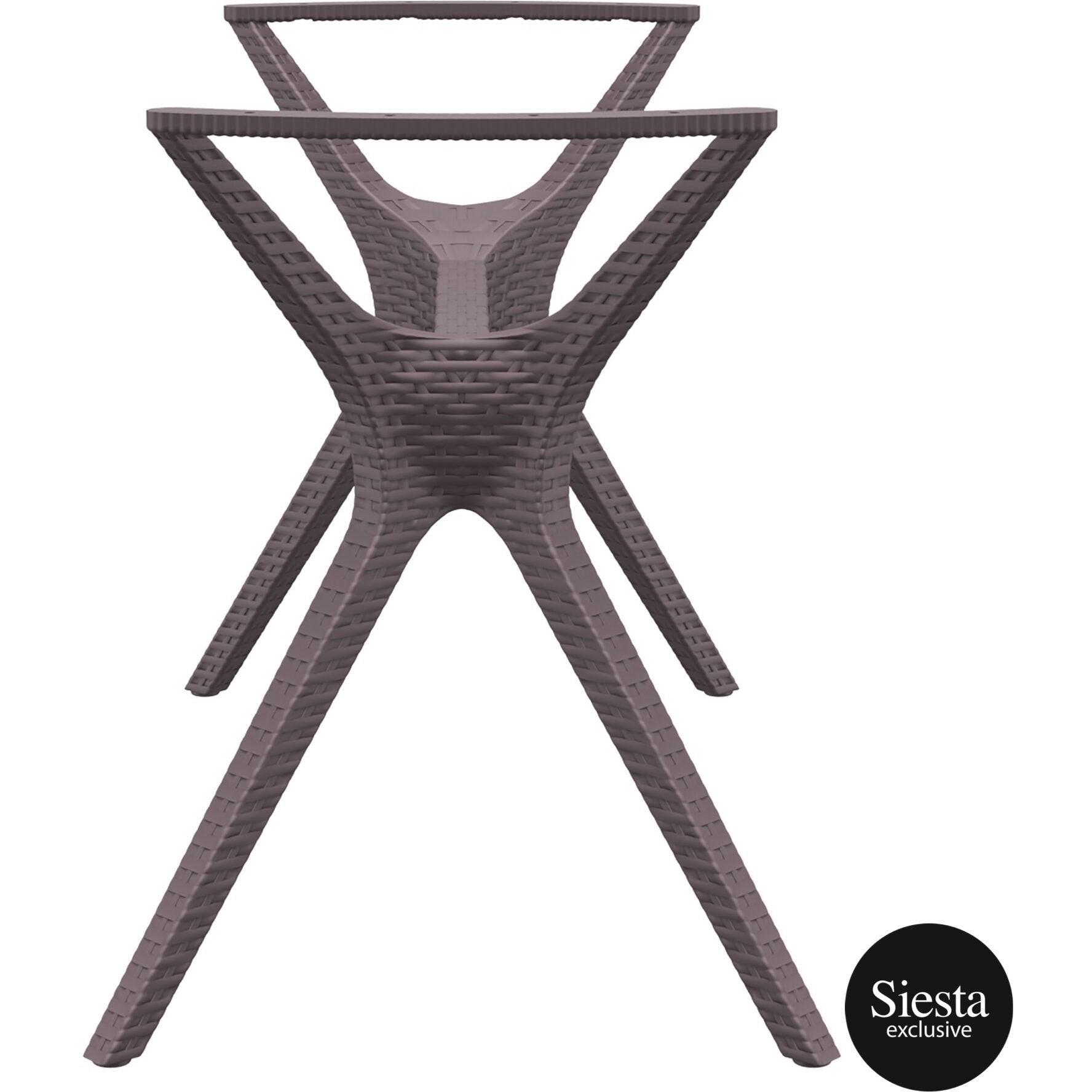 Ibiza Table Legs Medium (Suits Ibiza Table Top 1400x800)