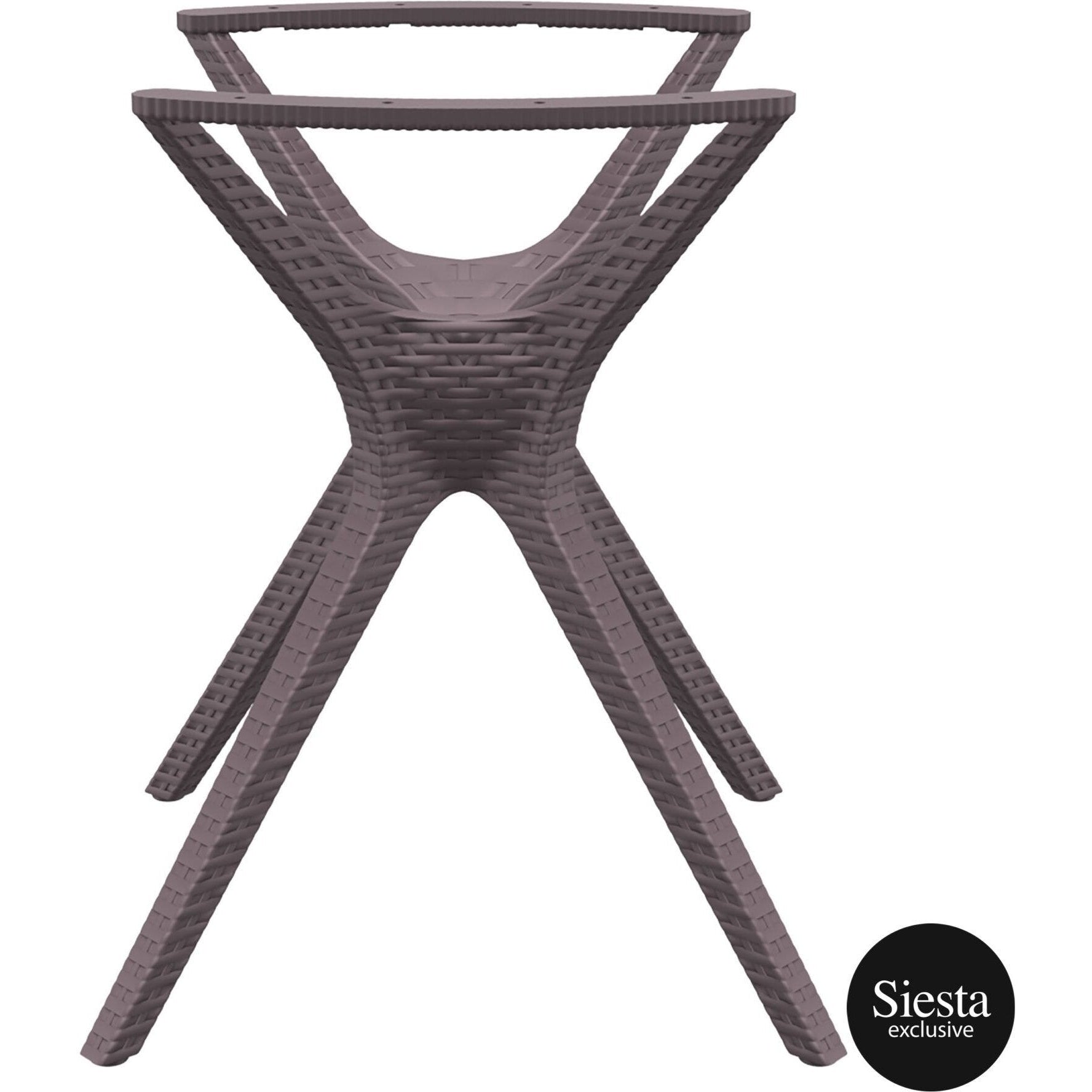 Ibiza Table Legs Small (Suits Ibiza Table Top 800x800)