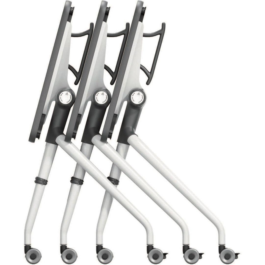 Syncline Folding Desks with Modesty Panel